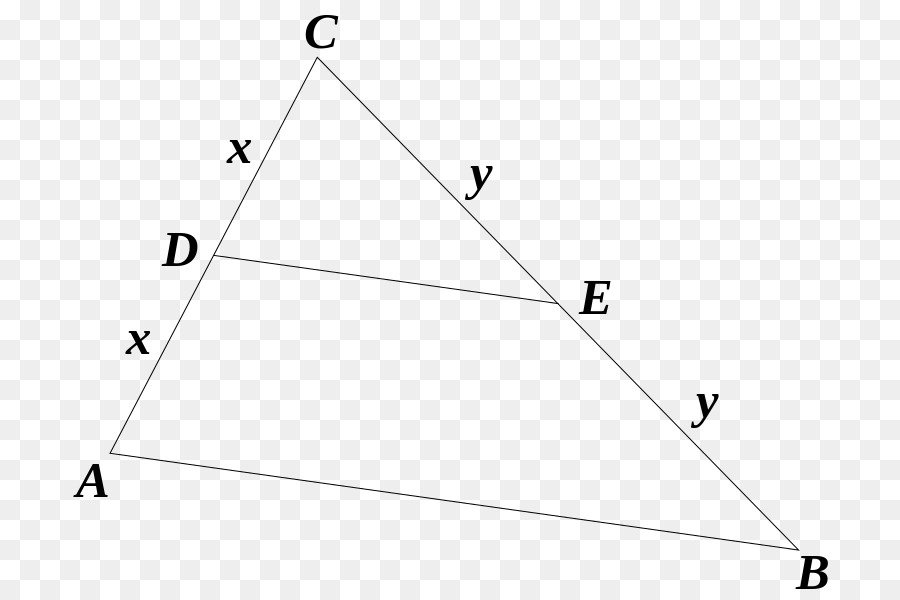 Gleichschenkliges Dreiecksdiagramm