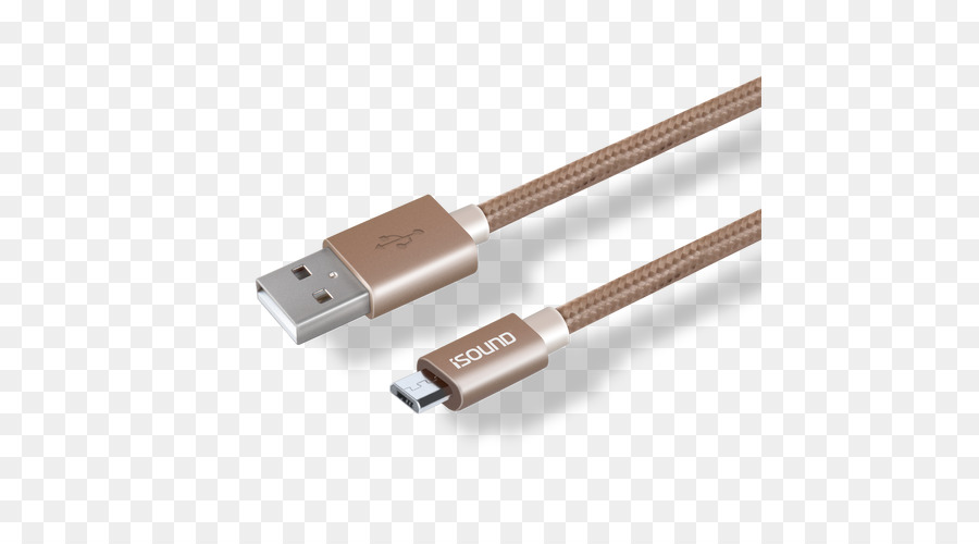 Blaues USB-Kabel