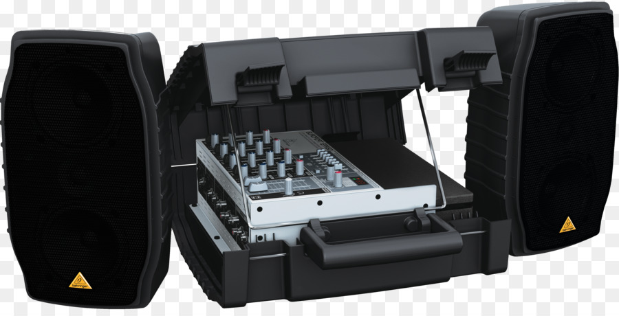 Beschallungsanlagen Sound system Aktive PA Lautsprecher Behringer EPS500MP3 Built in Audio mixer