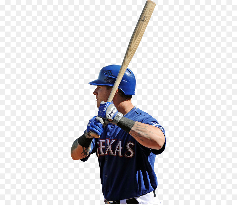 Baseball Player in Uniform with Bat