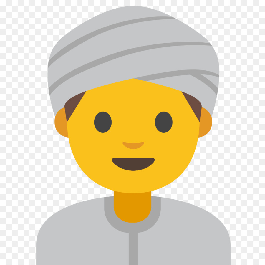 Personen-Emoji mit Turban