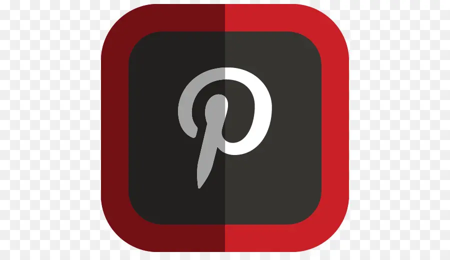 Logo dei social media Pinterest