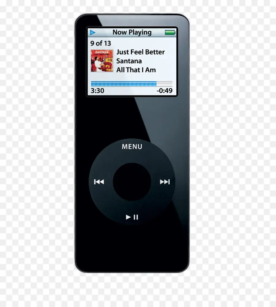 Máy nghe nhạc iPod màu đen