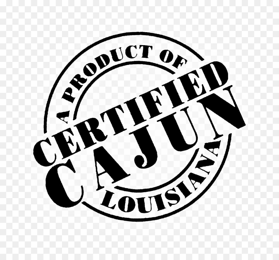 Zertifizierter Cajun-Louisiana-Produktstempel