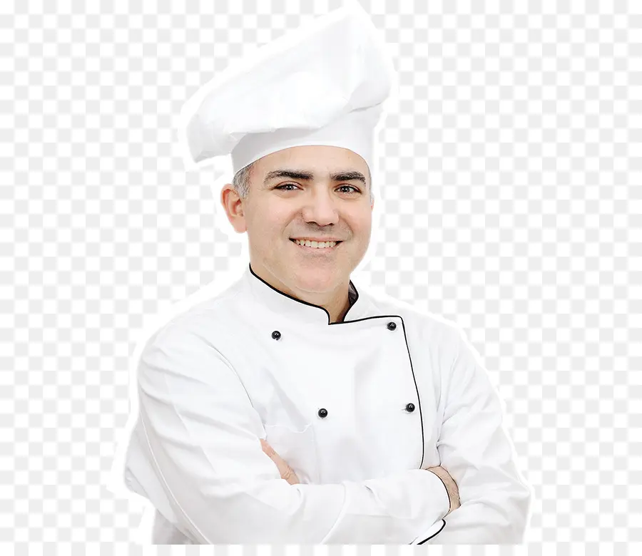 Chef professionista in uniforme