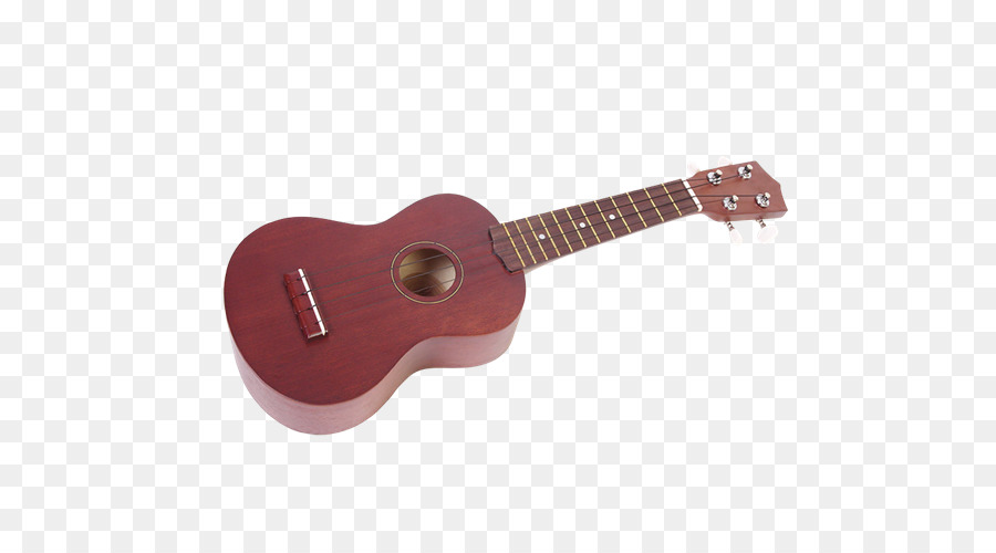 Rote Gitarrenillustration