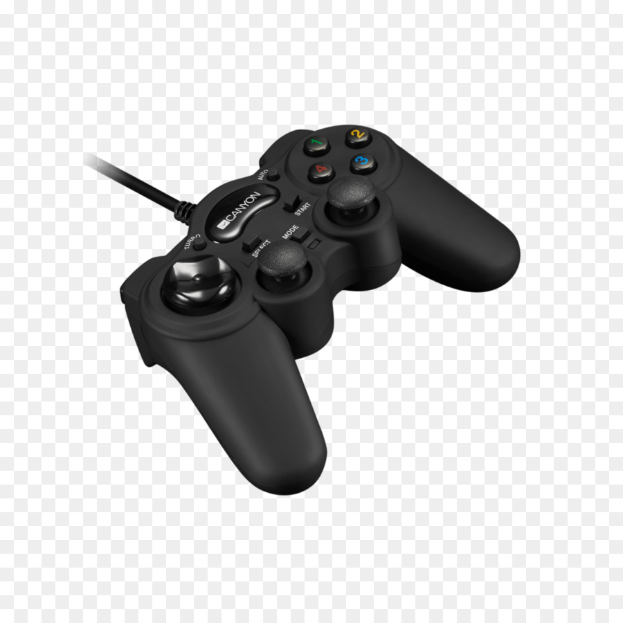 Schwarzer Gamecontroller für Videospiele