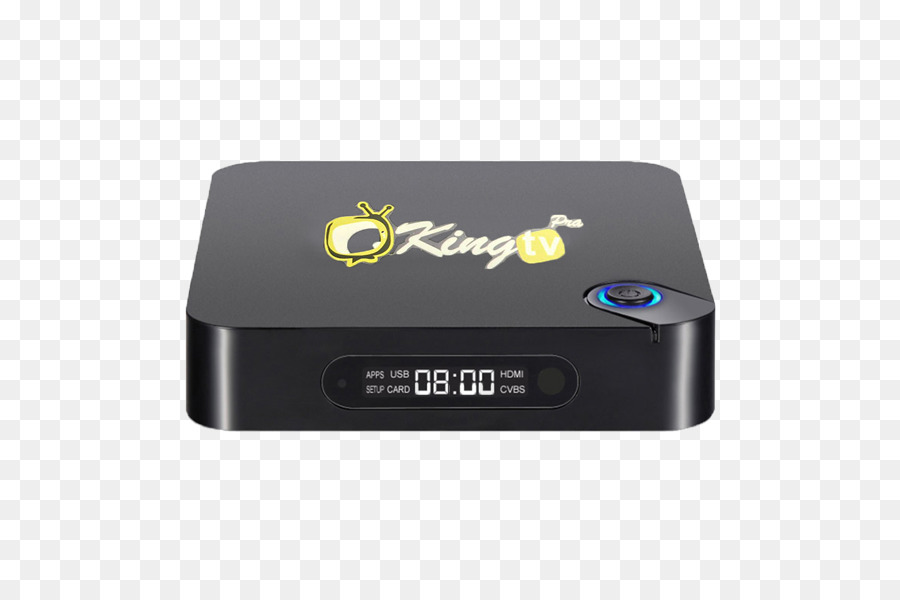 Schwarze TV-Box