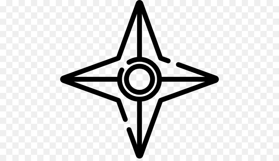 Biểu tượng Shuriken bốn điểm