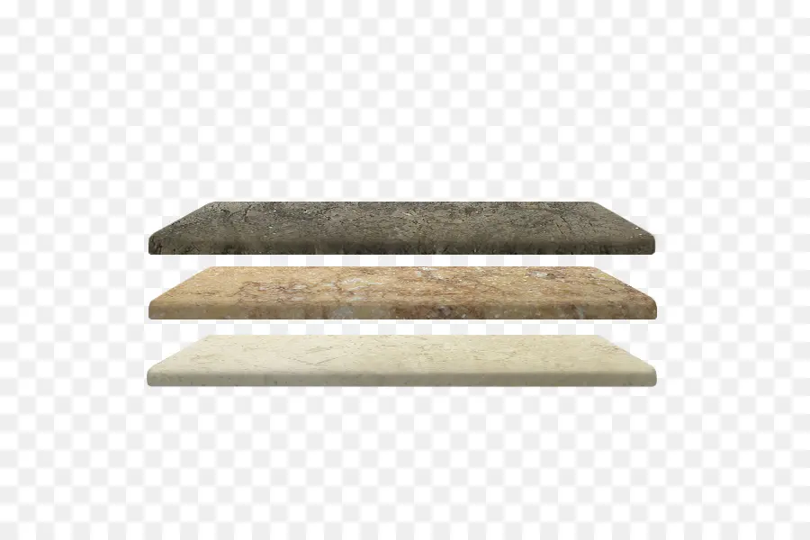 Stacked Stone Shelves