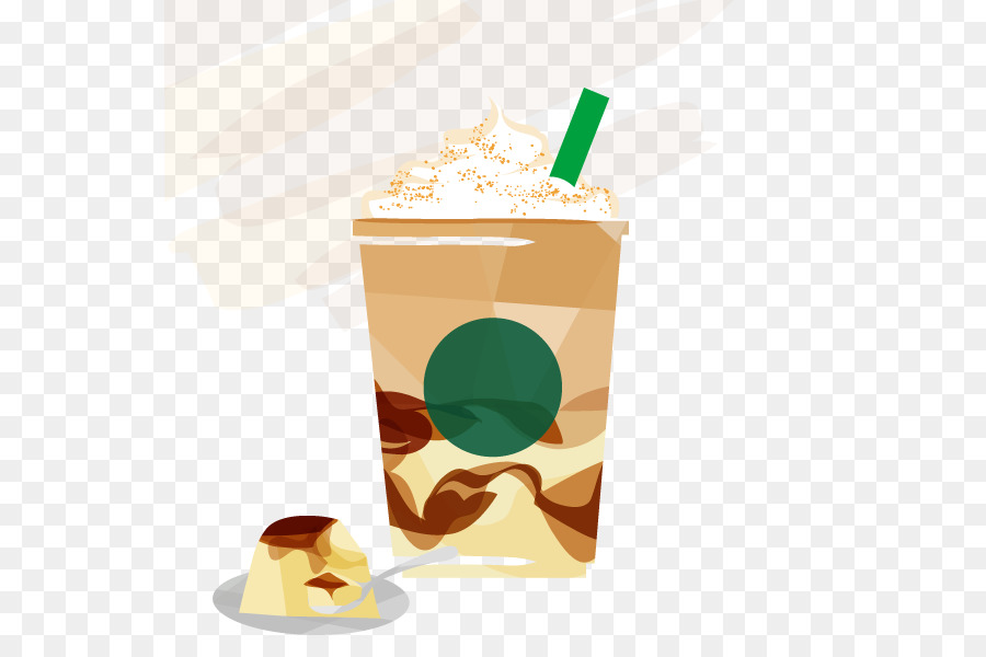 Frappuccino ngon với kem