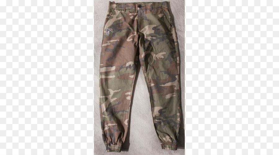 Jeans pantaloni Cargo Khaki Denim