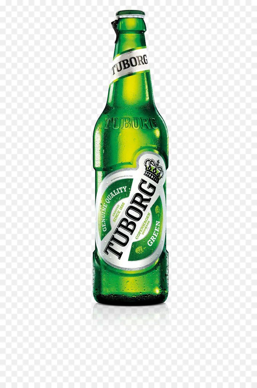 Bottiglia di birra Tuborg