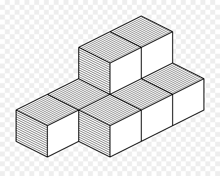 Geometrische 3D-Würfel