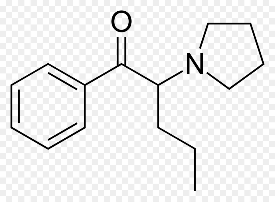 Chemische Struktur eines Moleküls