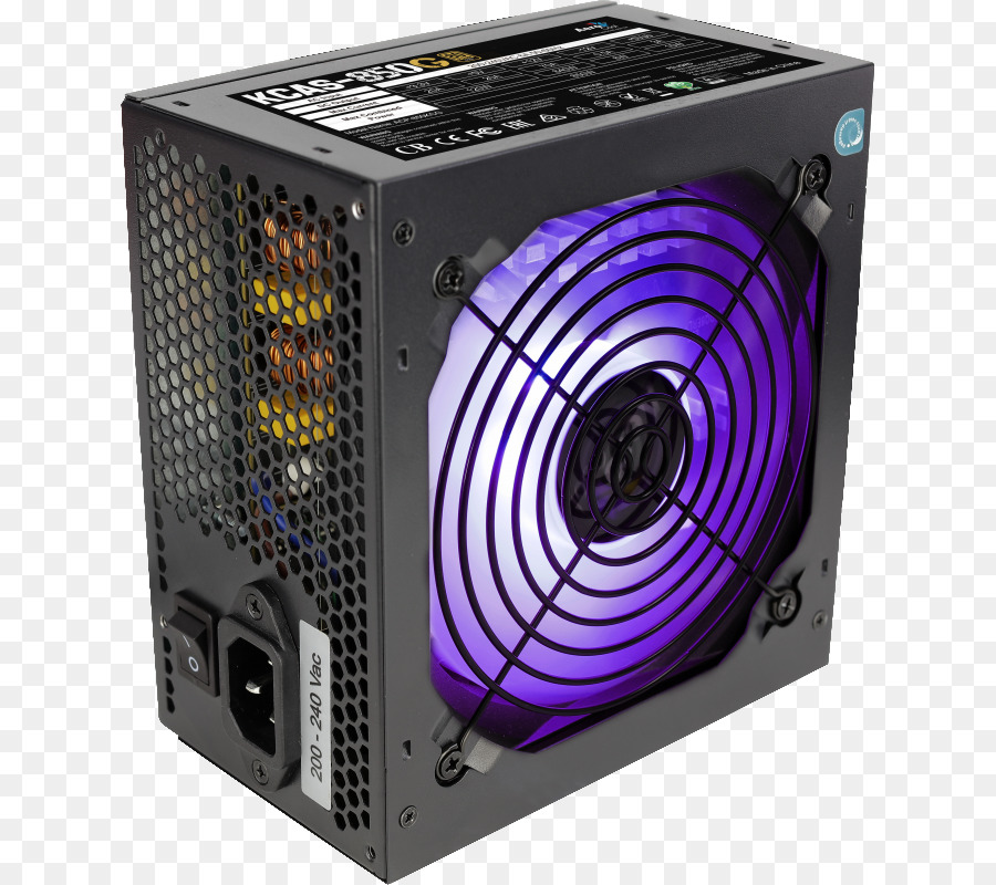 Netzteil AeroCool KCAS 550G 550W 80 Plus Stromrichter Computer Gehäuse &   Gehäuse