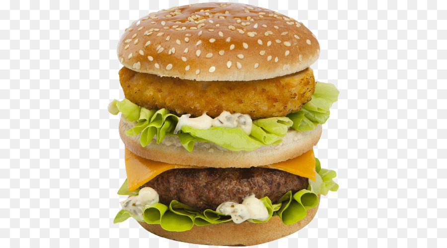 Köstlicher Doppel-Cheeseburger