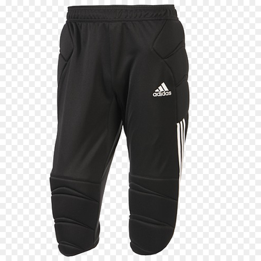 Schwarze gepolsterte Sporthose