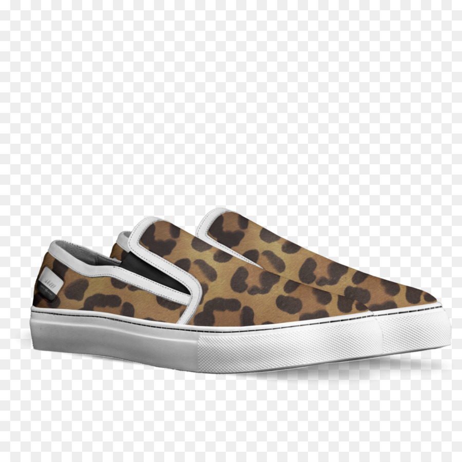 Slip-On-Schuh mit Leopardenmuster