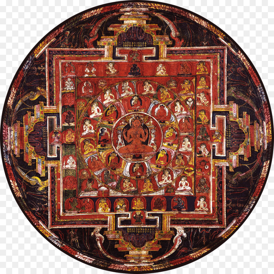 Nghệ thuật Mandala Tây Tạng phức tạp