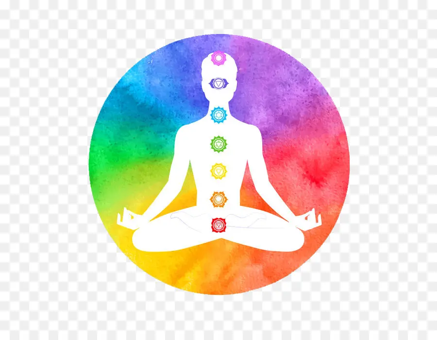 Chakra-Meditationsillustration