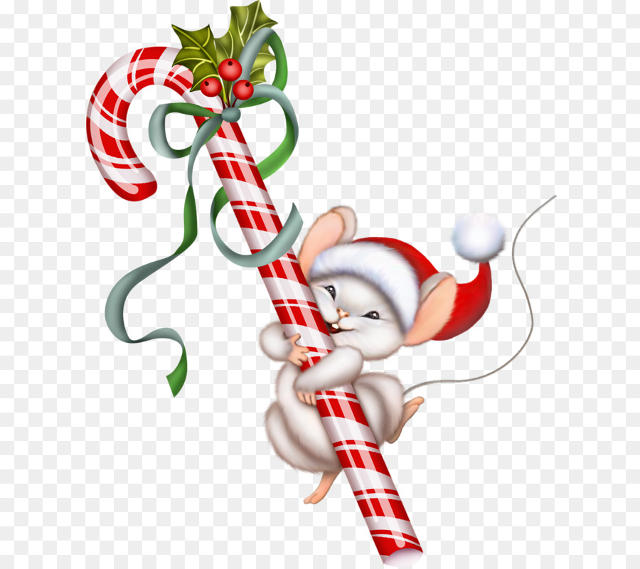 Canna di caramella lecca lecca di Natale Clip art