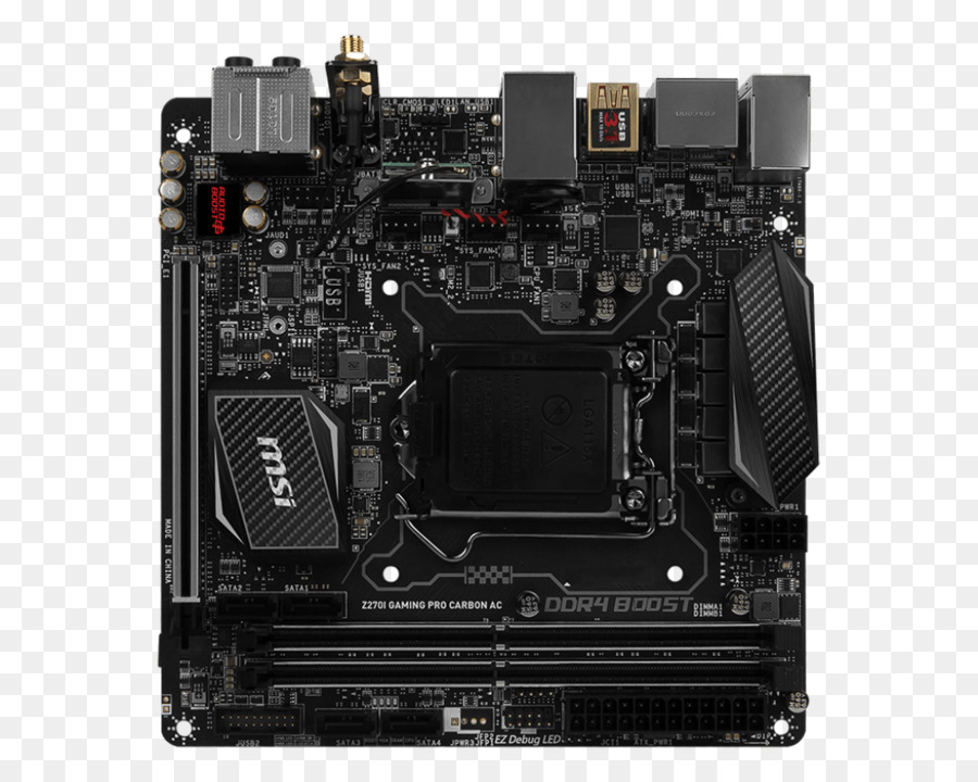 Mini-ITX-LGA 1151 Motherboard Micro-Star International MSI Z270I GAMING PRO CARBON