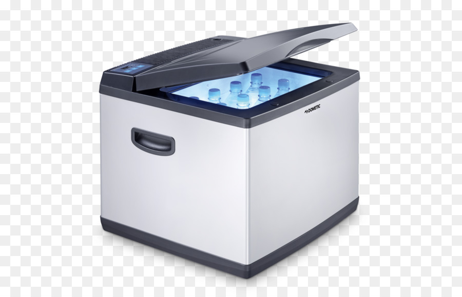 Dometic Group WAECO CoolFun CK 40D Ibrido - Frigorifero - larghezza: 52 cm - profondità: 51.5 cm, altezza: 45.4 cm - 38 litri - portatile - Classe A+ - argento/nero Cooler