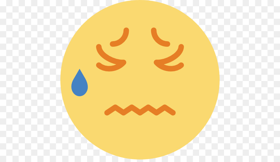 Emoji triste con lacrima