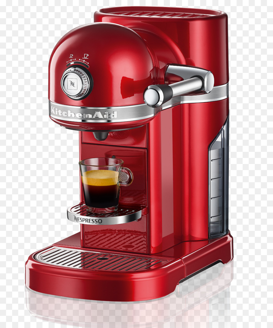 Macchina da caffè rossa