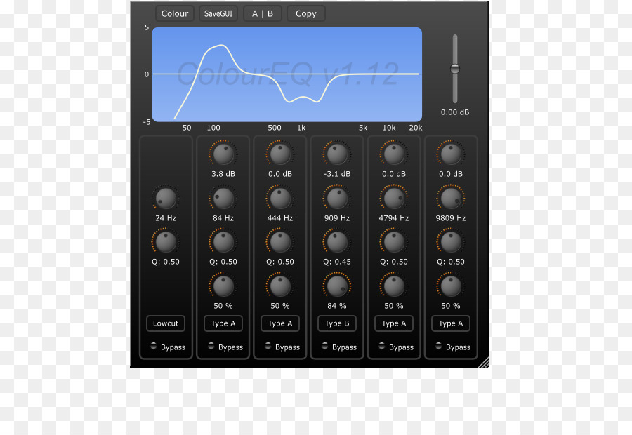 Virtual Studio Technology Equalizzazione Audio plug-in Tempo Reale AudioSuite