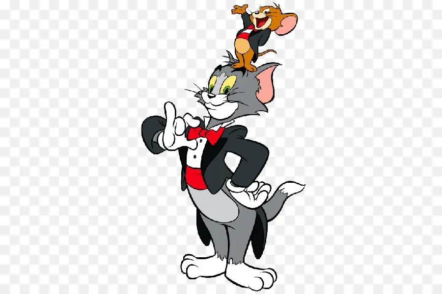 Tom und Jerry im Smoking