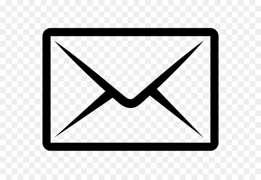 Biểu tượng email đen trắng