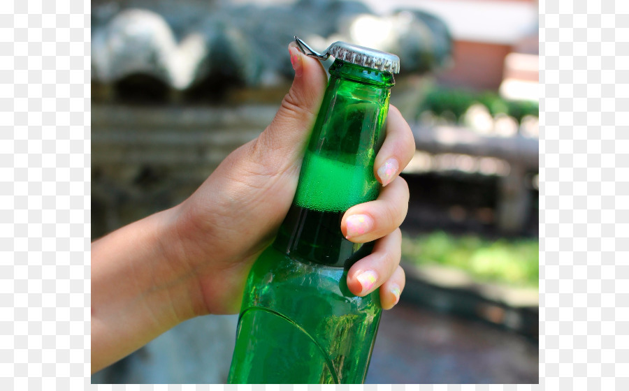 Glas Flasche Likör Flasche Bier