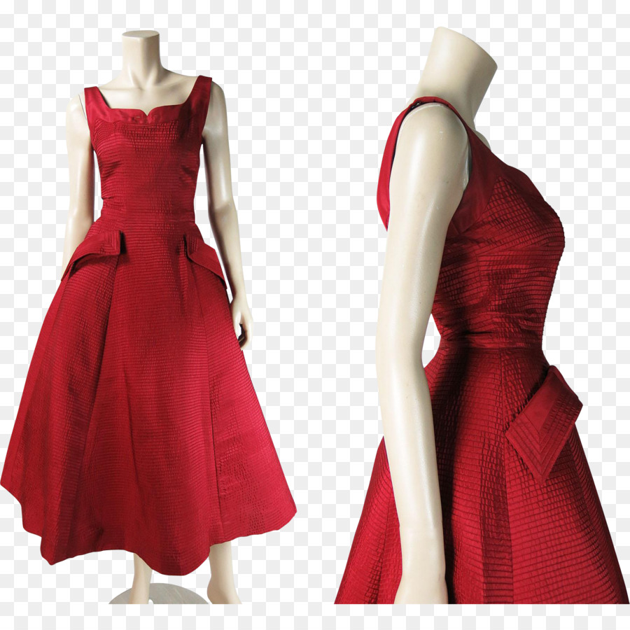 Elegantes rotes Kleid