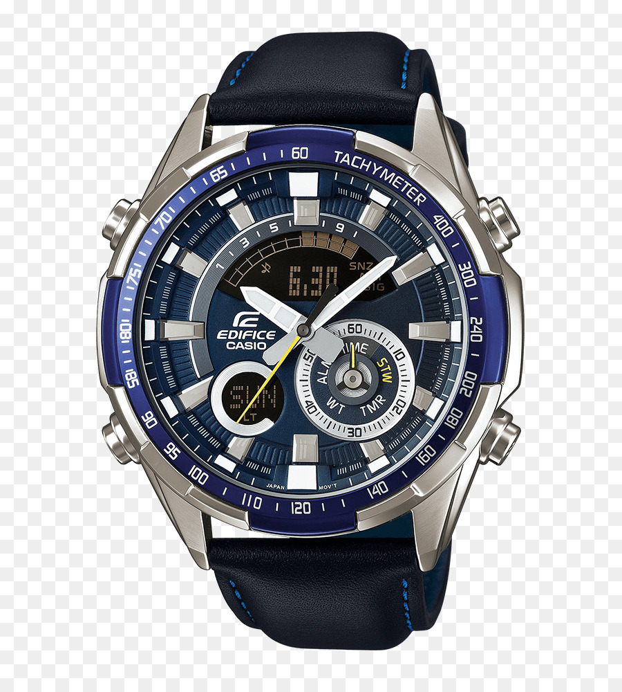 Orologio Casio Edifice blu con tachimetro