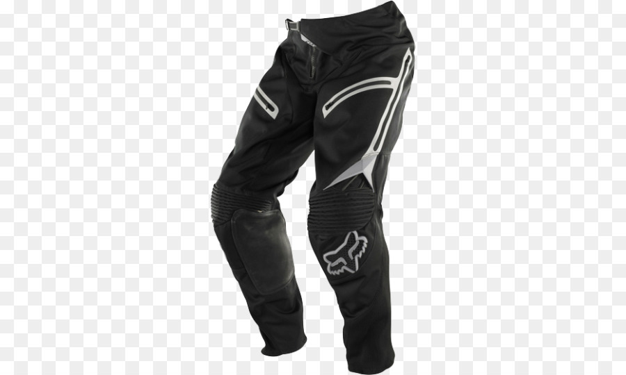 Strapazierfähige schwarze Motocross-Hose zum Reiten