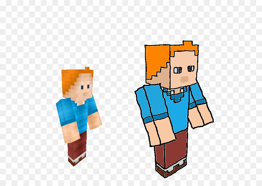 Progettazione dei personaggi di Minecraft