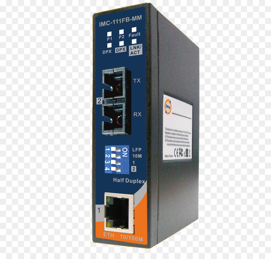 Interruttore Fiber media converter, fibra Ottica di Ethernet 100BASE-FX