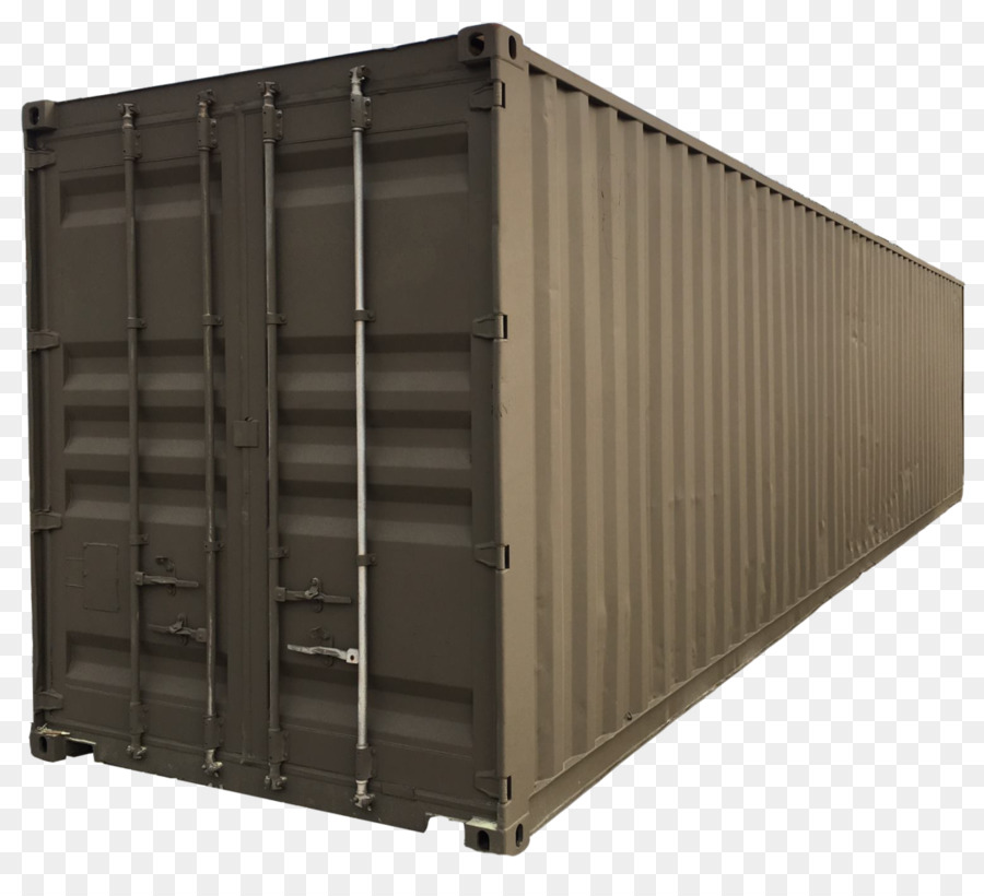 Container vận chuyển màu vàng