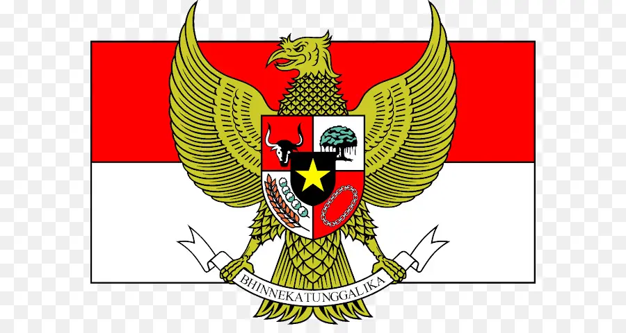 Emblema nazionale indonesiano Garuda Pancasila