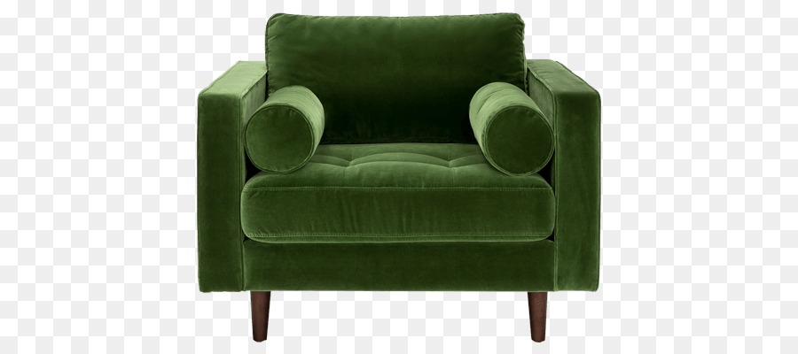 Grünes Sofa