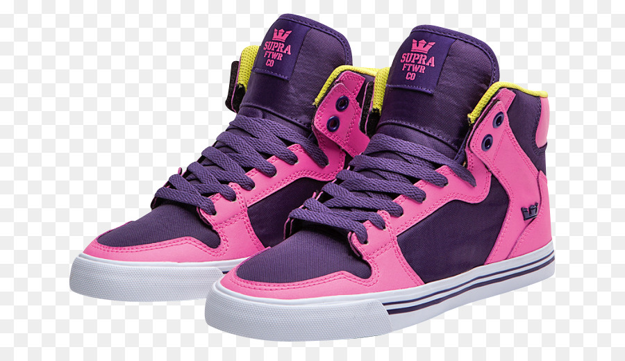 Scarpe Skate Sneakers Supra Viola