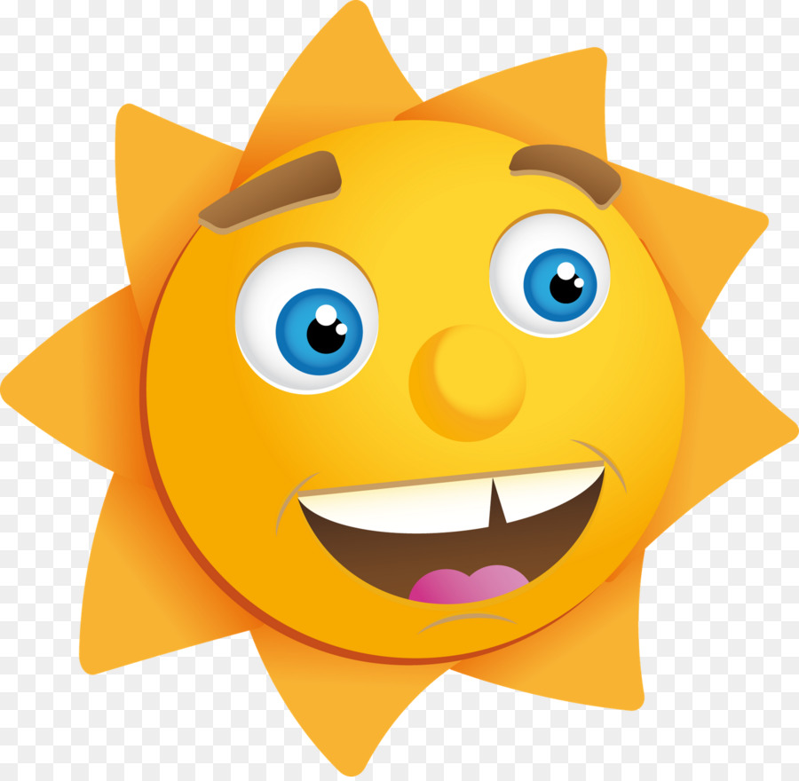 Emoji del sole che ride