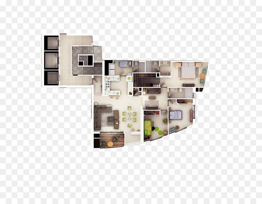 Layout dettagliato della planimetria della casa