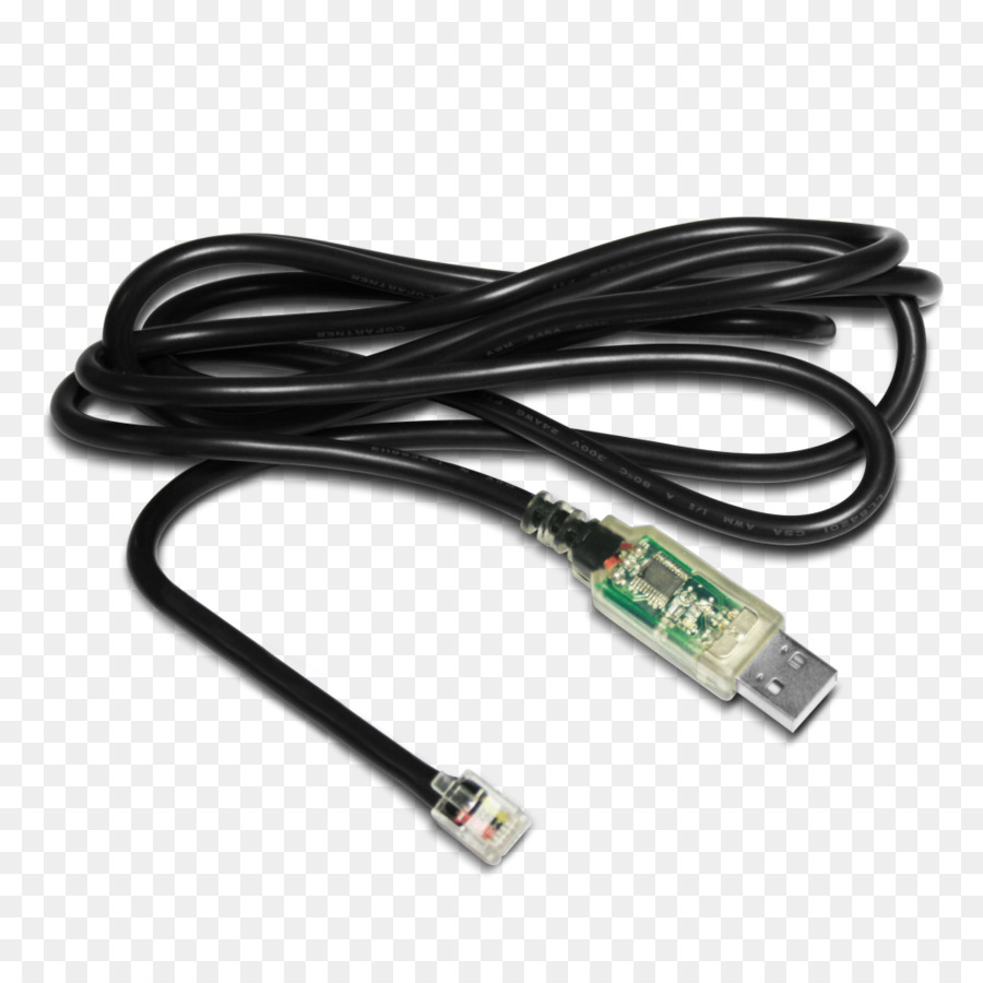 Schwarzes USB-Kabel