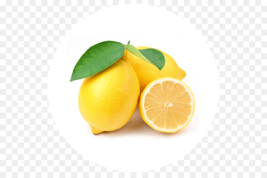 Lemon màu vàng tươi và lát cắt