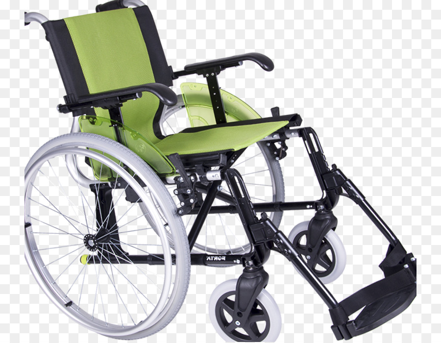 Orange Assistive Wheelchair