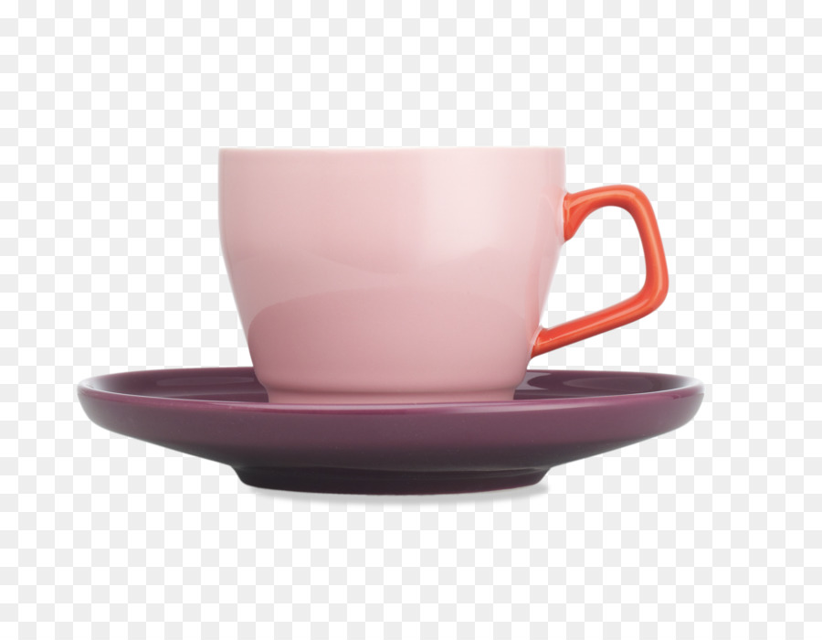 Teacup màu hồng thanh lịch với các chấm bi