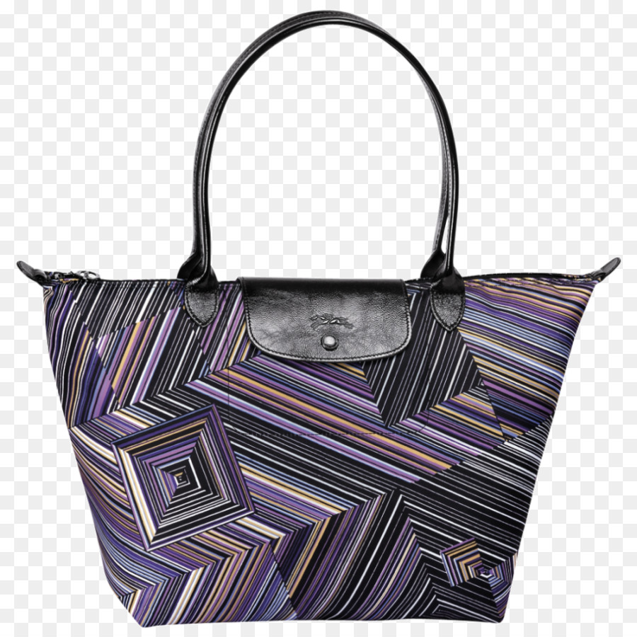 Handtasche Longchamp Op art Tote bag